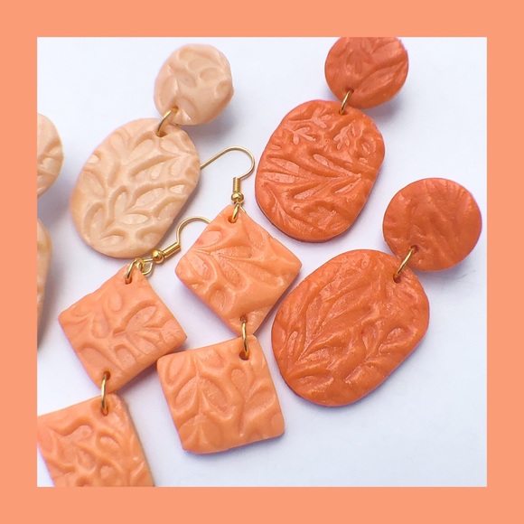 Handmade earrings | Clay earrings | - Picture 4 of 4